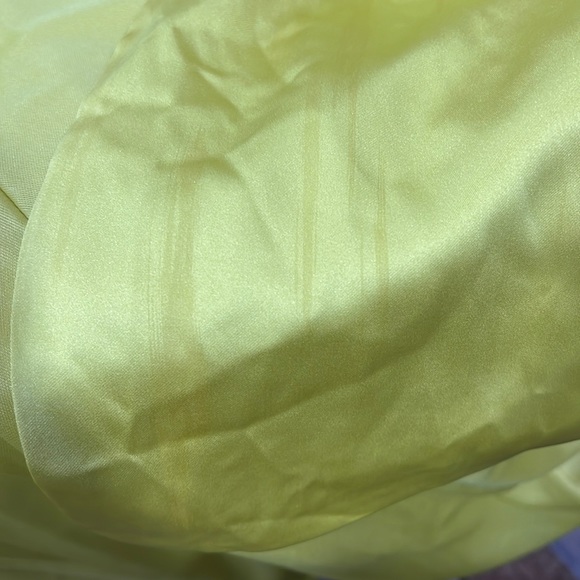 SLEEVELESS FAUX WRAP DRAPED GOWN - Picture 3 of 4